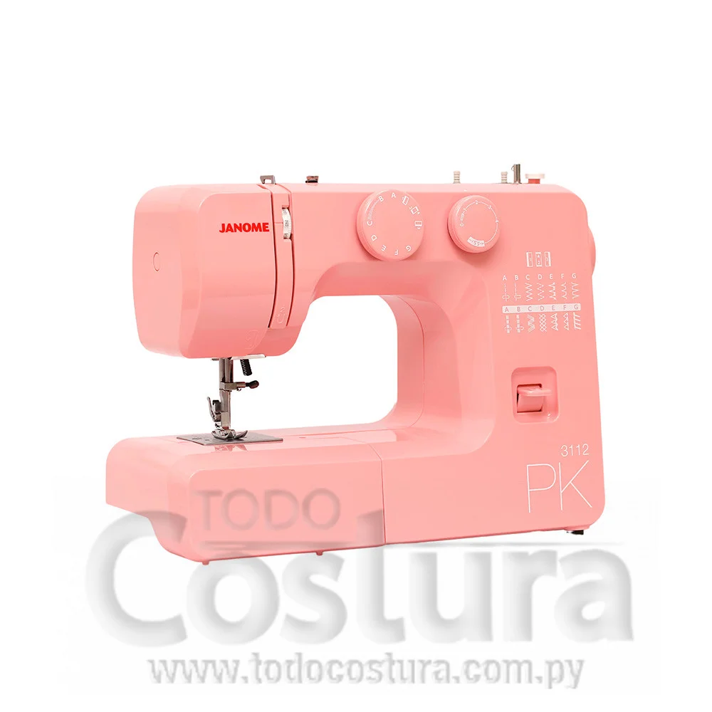 MAQUINA DE COSER FAMILIAR JANOME 3112PK